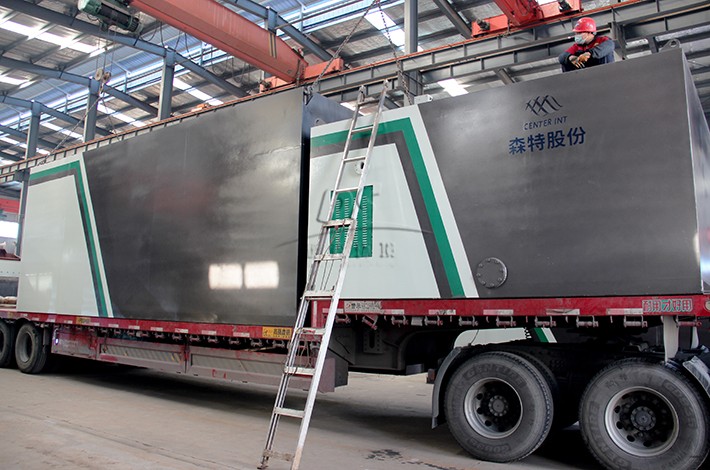 土壤淋洗修復(fù)設(shè)備裝車