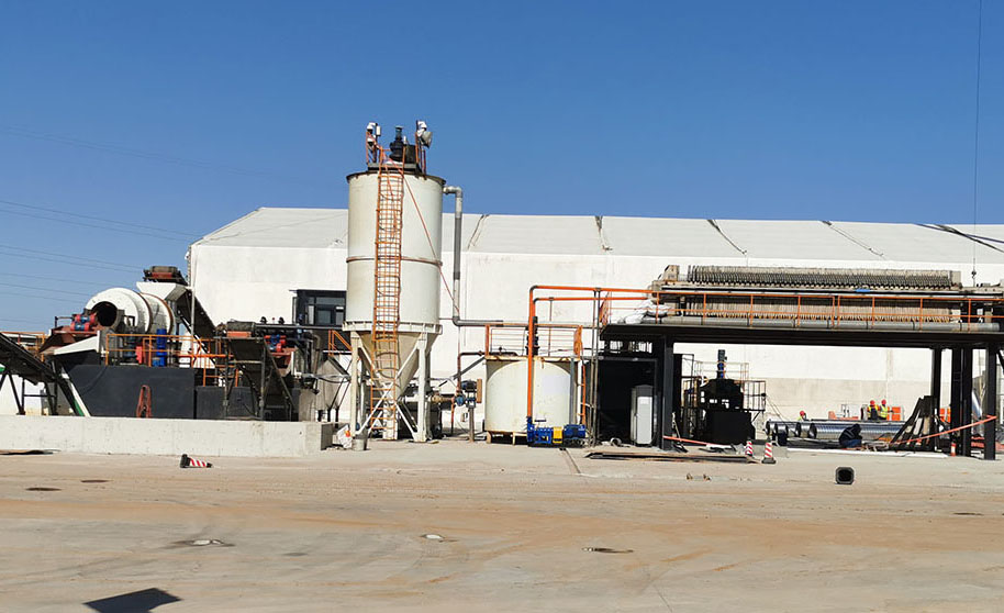 濟(jì)南某鋼鐵廠(chǎng)污染土壤淋洗項(xiàng)目