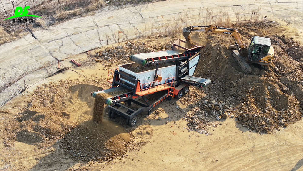 德森環(huán)境篩分車