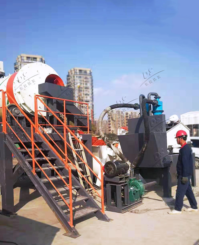 土壤淋洗修復現(xiàn)場