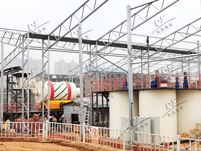 土壤淋洗修復現(xiàn)場